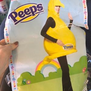 Peeps Halloween Costume Adult Yellow Chicks